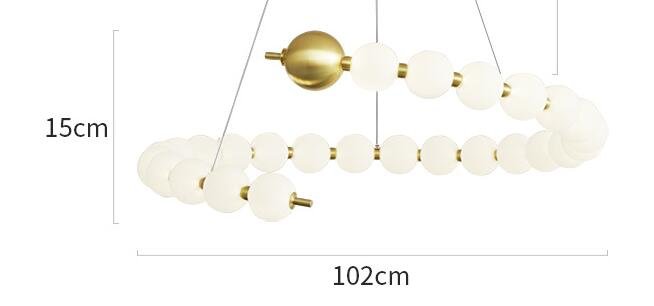 Preciosa pearl drop made From China lighting factory with best price